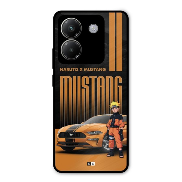 Vintage Car Boy Metal Back Case for Poco M7 Pro 5G
