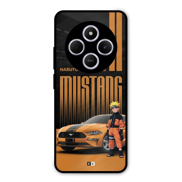 Vintage Car Boy Metal Back Case for Redmi A4