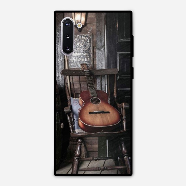 Vintage Chair Guitar Metal Back Case for Galaxy Note 10