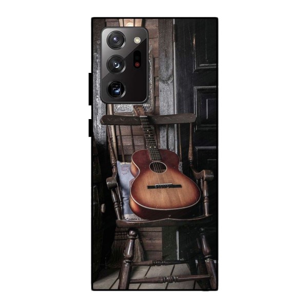 Vintage Chair Guitar Metal Back Case for Galaxy Note 20 Ultra
