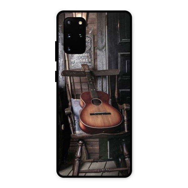 Vintage Chair Guitar Metal Back Case for Galaxy S20 Plus
