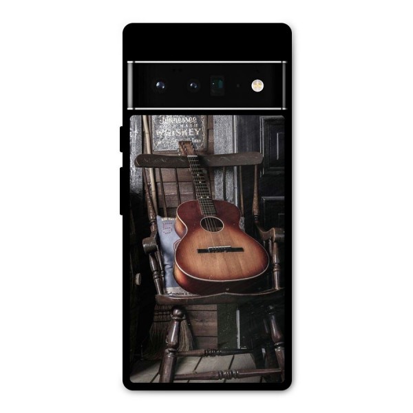 Vintage Chair Guitar Metal Back Case for Google Pixel 6 Pro