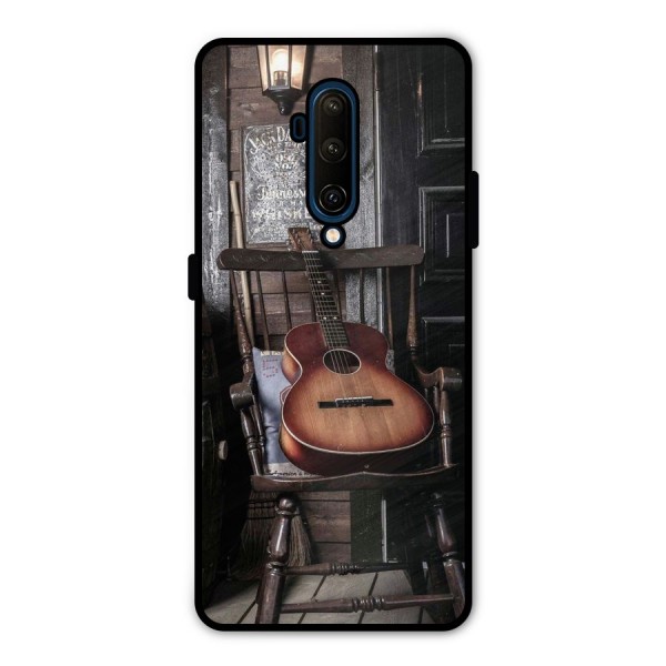 Vintage Chair Guitar Metal Back Case for OnePlus 7T Pro
