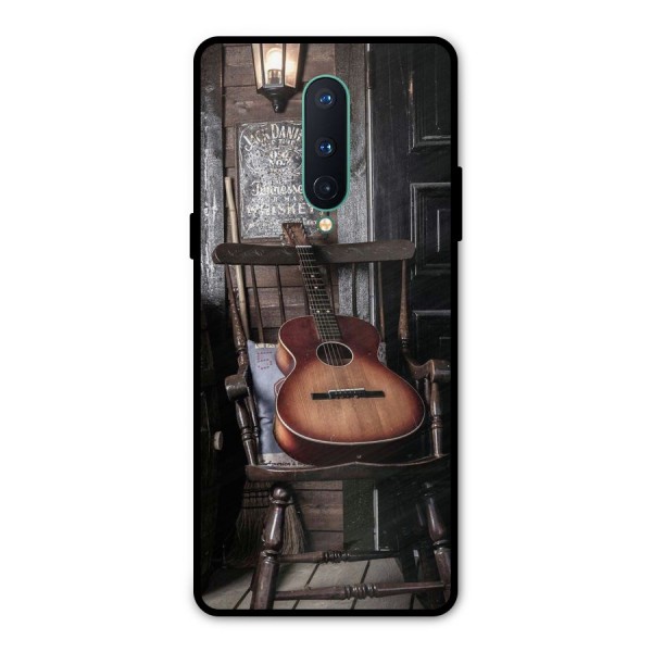 Vintage Chair Guitar Metal Back Case for OnePlus 8