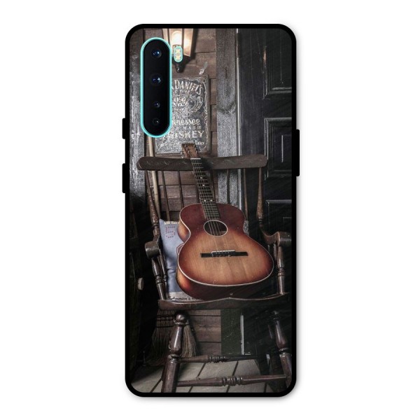 Vintage Chair Guitar Metal Back Case for OnePlus Nord