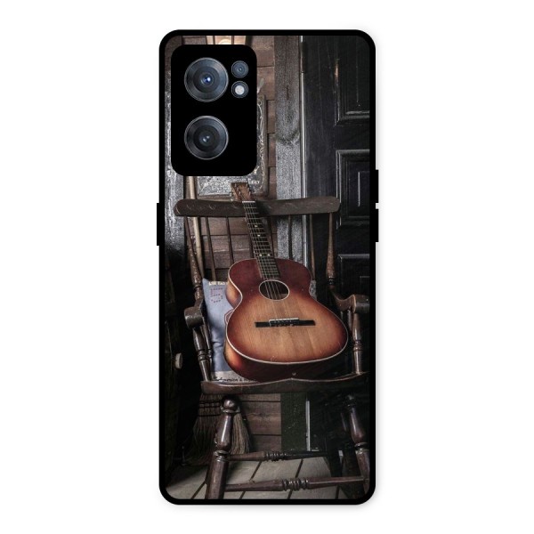 Vintage Chair Guitar Metal Back Case for OnePlus Nord CE 2 5G