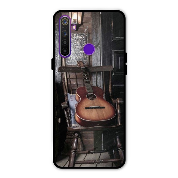 Vintage Chair Guitar Metal Back Case for Realme 5i