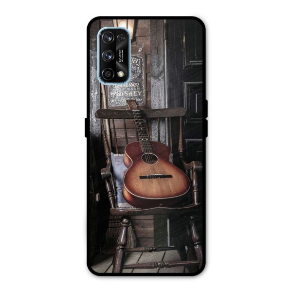 Vintage Chair Guitar Metal Back Case for Realme 7 Pro