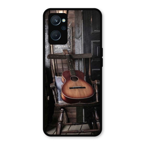 Vintage Chair Guitar Metal Back Case for Realme 9i