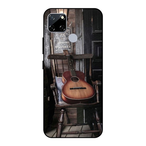 Vintage Chair Guitar Metal Back Case for Realme Narzo 30A