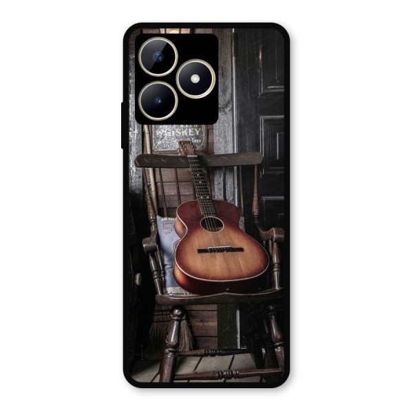 Vintage Chair Guitar Metal Back Case for Realme Narzo N53