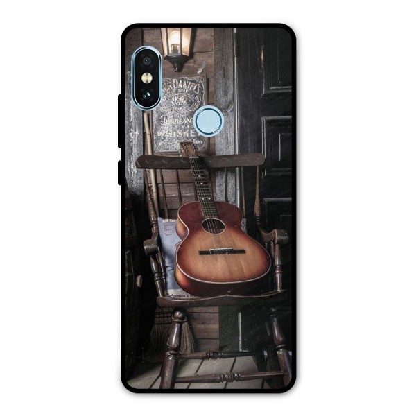 Vintage Chair Guitar Metal Back Case for Redmi Note 5 Pro