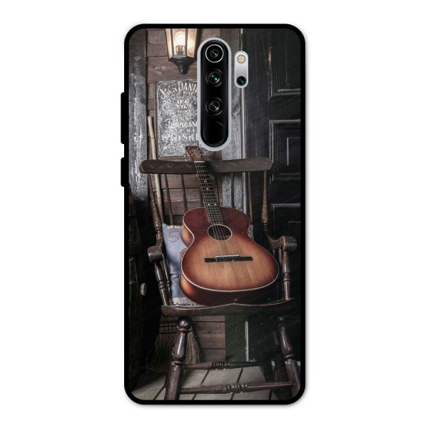 Vintage Chair Guitar Metal Back Case for Redmi Note 8 Pro