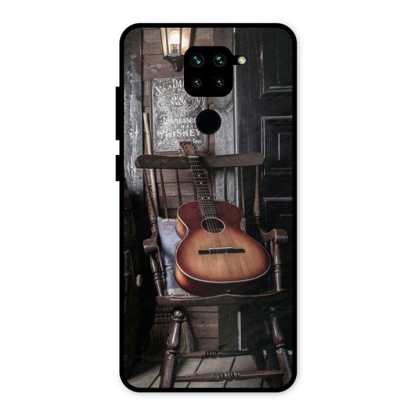 Vintage Chair Guitar Metal Back Case for Redmi Note 9