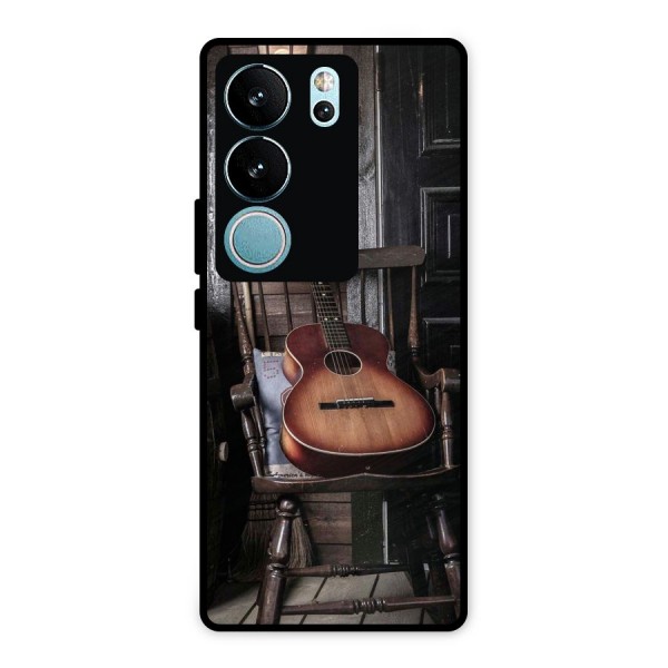 Vintage Chair Guitar Metal Back Case for Vivo V29