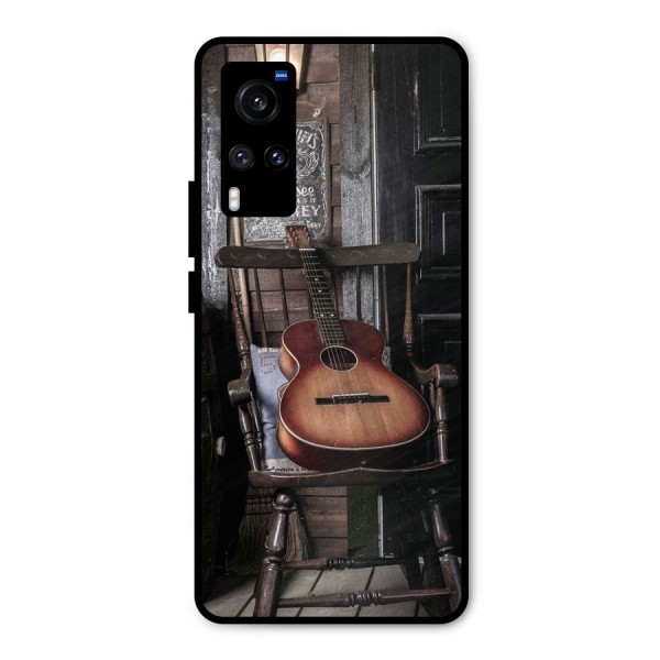 Vintage Chair Guitar Metal Back Case for Vivo X60