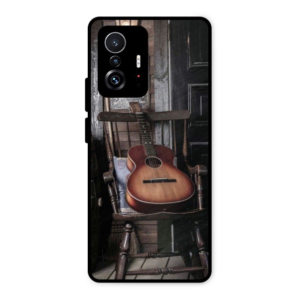 Vintage Chair Guitar Metal Back Case for Xiaomi 11T Pro