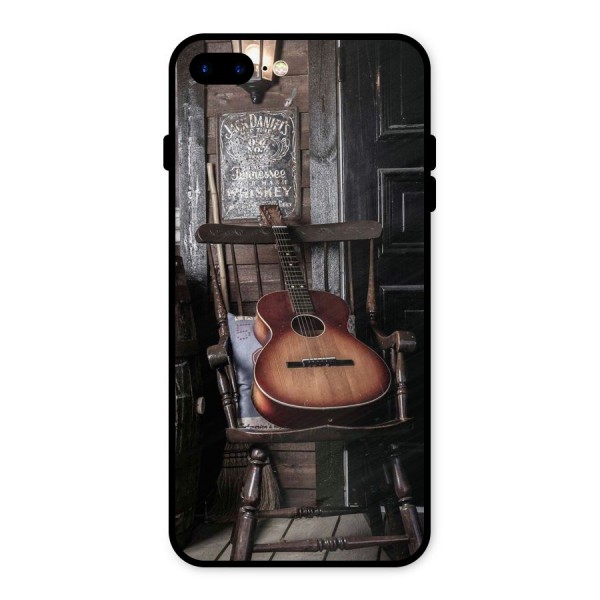 Vintage Chair Guitar Metal Back Case for iPhone 8 Plus