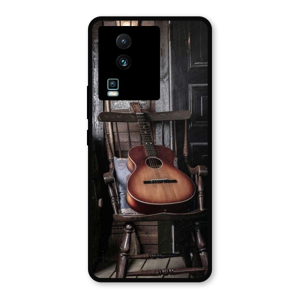 Vintage Chair Guitar Metal Back Case for iQOO Neo 7 Pro