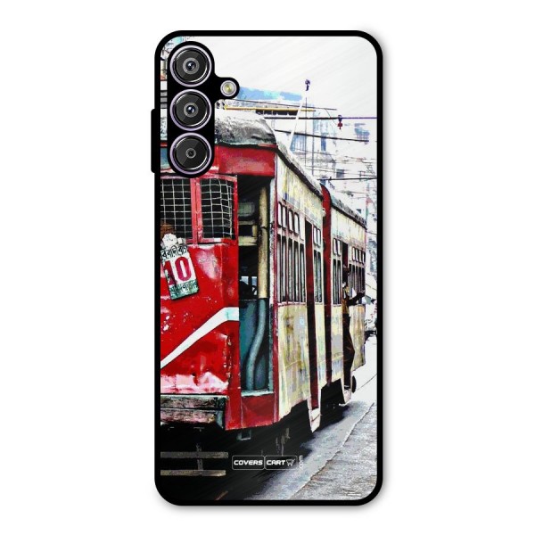 Vintage Citystyle Metal Back Case for Galaxy F15