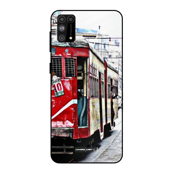 Vintage Citystyle Metal Back Case for Galaxy M31
