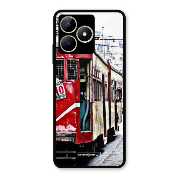 Vintage Citystyle Metal Back Case for Realme C53