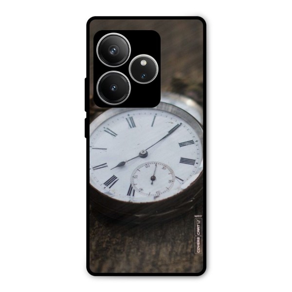 Vintage Clock Metal Back Case for Realme GT 6