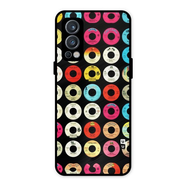 Vintage Collection CDs Metal Back Case for OnePlus Nord 2 5G