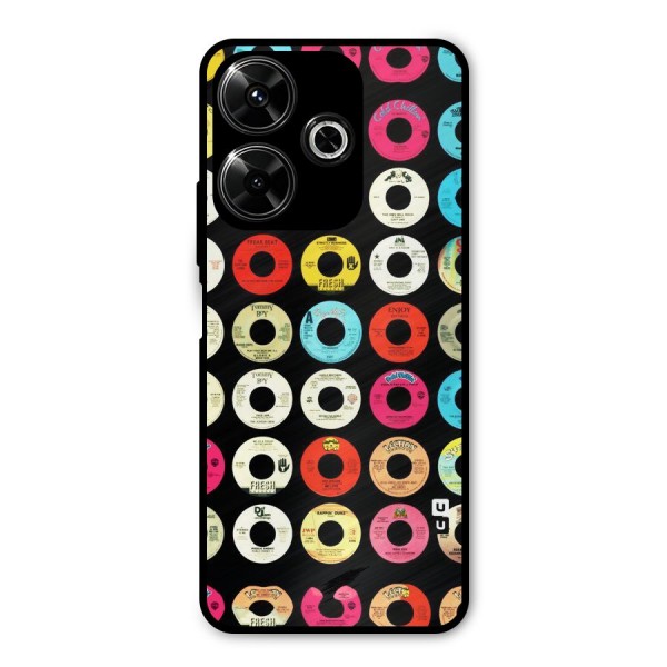 Vintage Collection CDs Metal Back Case for Poco M6 Plus