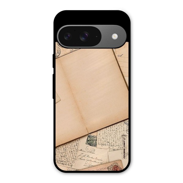 Vintage Journal Metal Back Case for Google Pixel 9