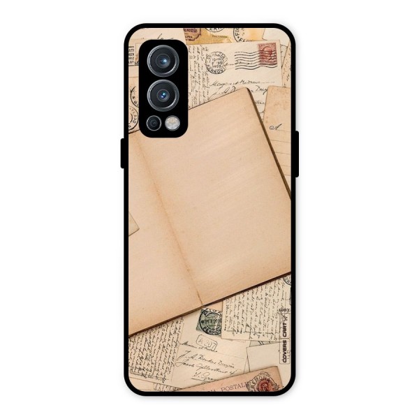 Vintage Journal Metal Back Case for OnePlus Nord 2 5G