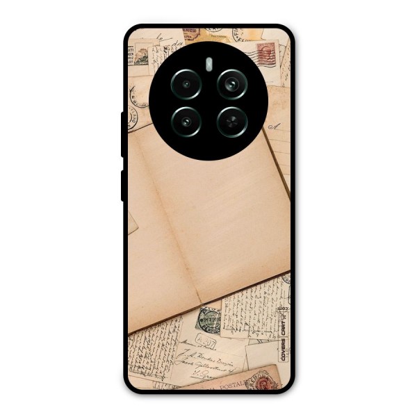 Vintage Journal Metal Back Case for Realme 12 Pro Plus