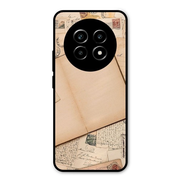 Vintage Journal Metal Back Case for Realme 13 Pro
