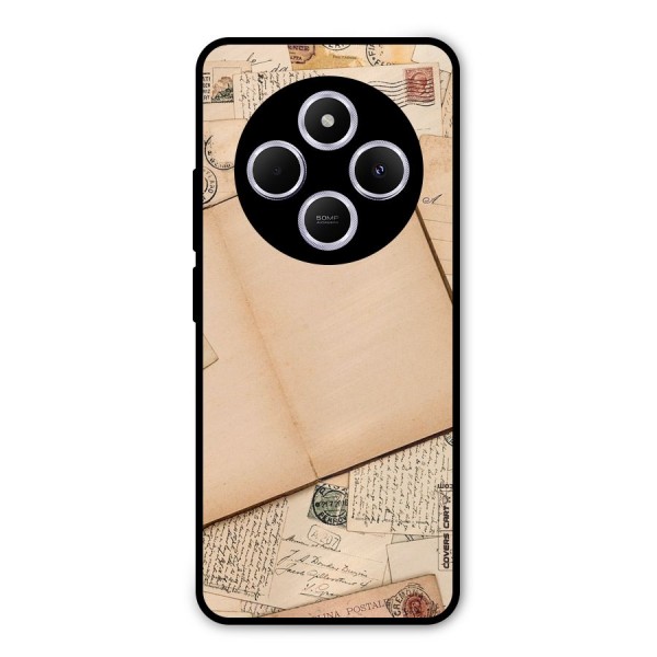 Vintage Journal Metal Back Case for Redmi A4