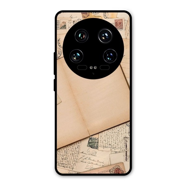 Vintage Journal Metal Back Case for Xiaomi 14 Ultra