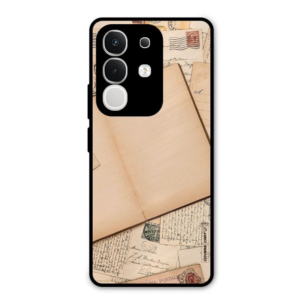 Vintage Journal Metal Back Case for iQOO Z10x