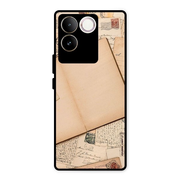 Vintage Journal Metal Back Case for iQOO Z7 Pro
