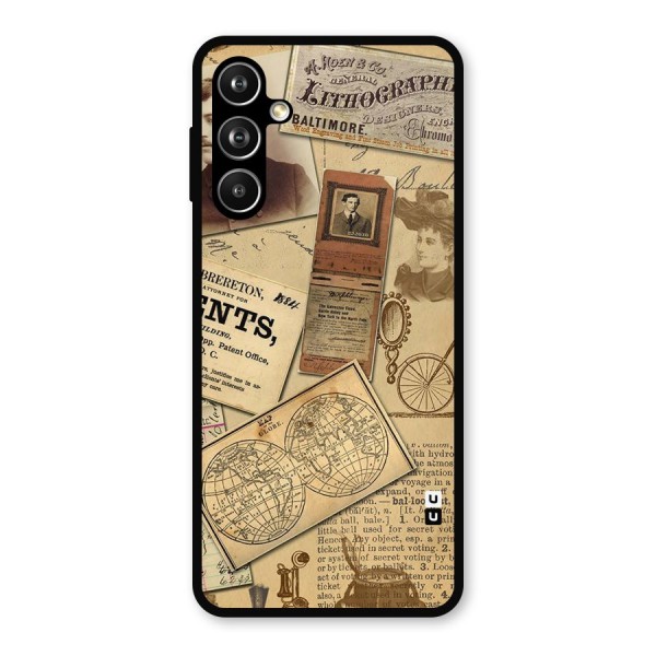 Vintage Memories Metal Back Case for Galaxy F54