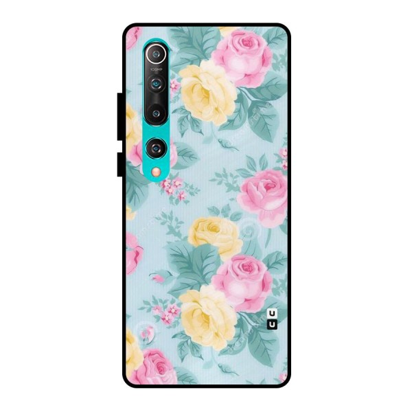 Vintage Pastels Metal Back Case for Mi 10