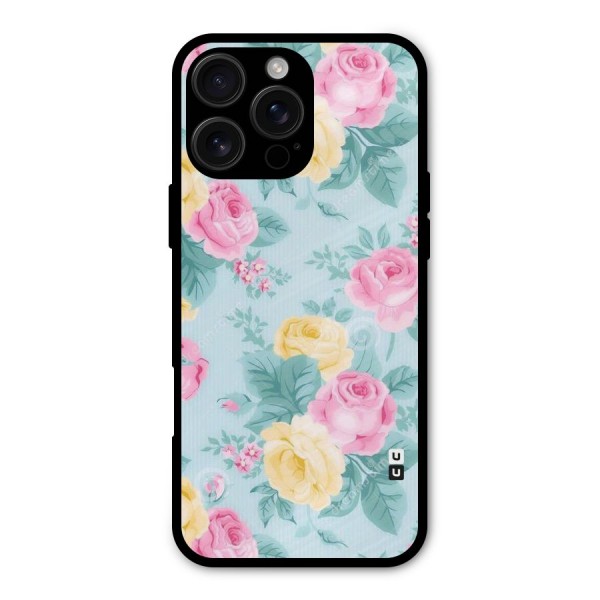Vintage Pastels Metal Back Case for iPhone 16 Pro Max