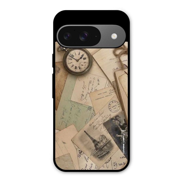 Vintage Postcards Metal Back Case for Google Pixel 9