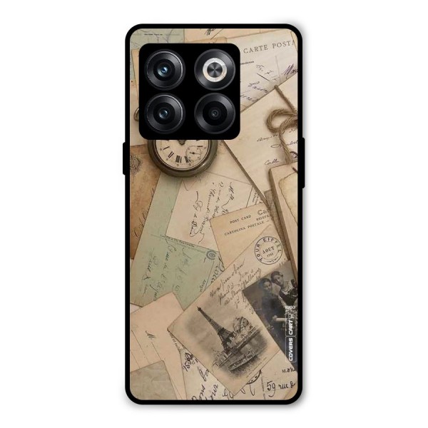 Vintage Postcards Metal Back Case for OnePlus 10T
