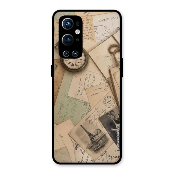Vintage Postcards Metal Back Case for OnePlus 9 Pro