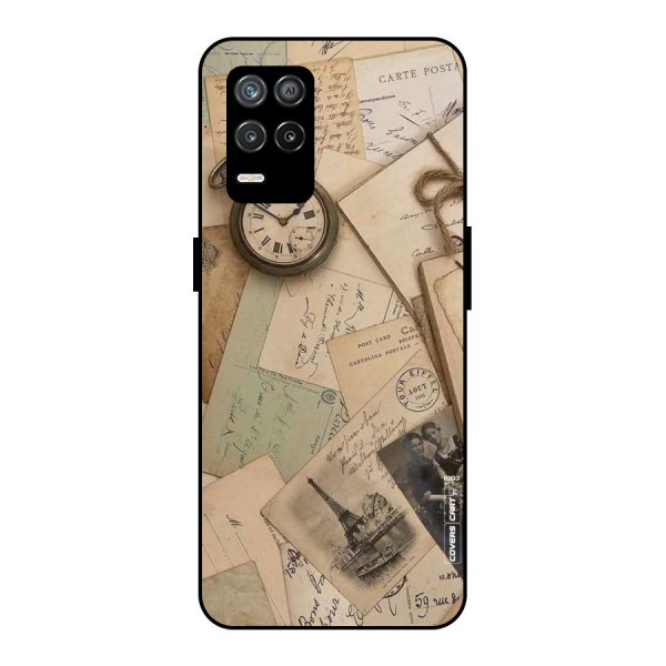 Vintage Postcards Metal Back Case for Realme 9 5G