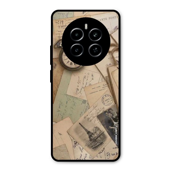 Vintage Postcards Metal Back Case for Realme P1