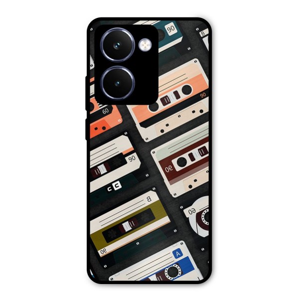 Vintage Retro Cassettes Metal Back Case for Realme P3 Ultra