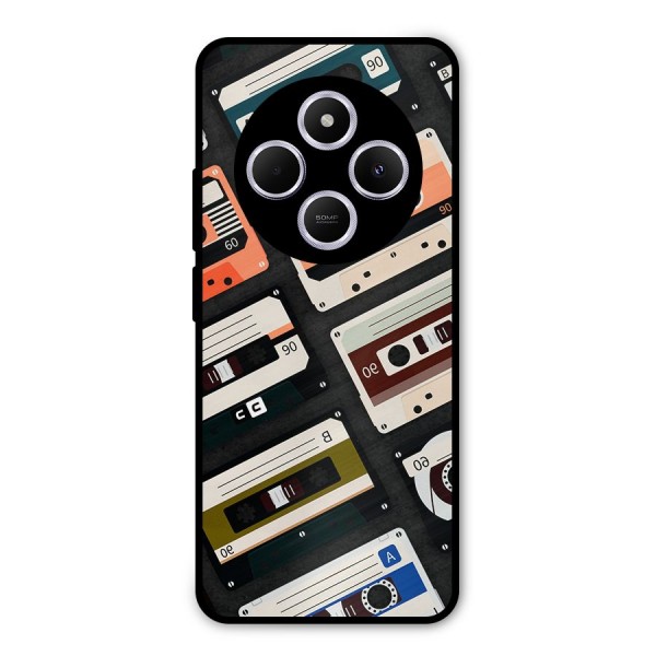 Vintage Retro Cassettes Metal Back Case for Redmi A4
