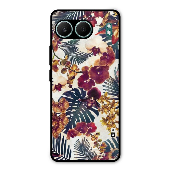 Vintage Rustic Flowers Metal Back Case for OnePlus Nord 4