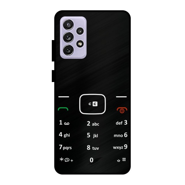 Vintage Smart Phone Metal Back Case for Galaxy A72