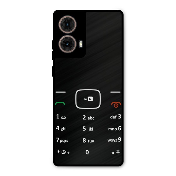 Vintage Smart Phone Metal Back Case for Moto G85